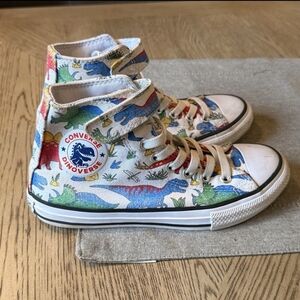 Converse Chuck Taylor All Star Dino High Boy's Fashion Sneakers Size 2